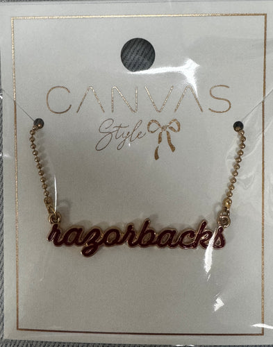 Razorback Necklace