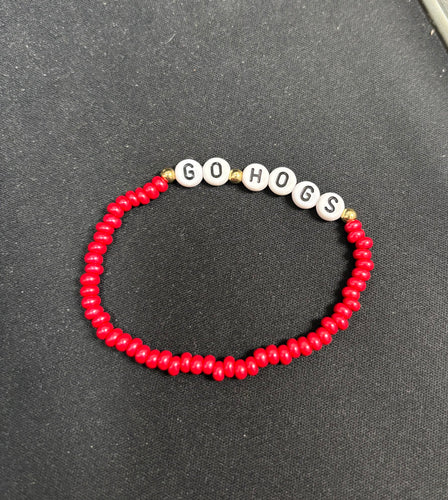 Go Hogs Stackable Bracelet