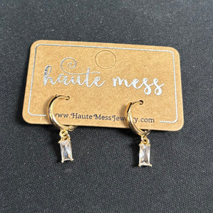Elevated Gold Huggie