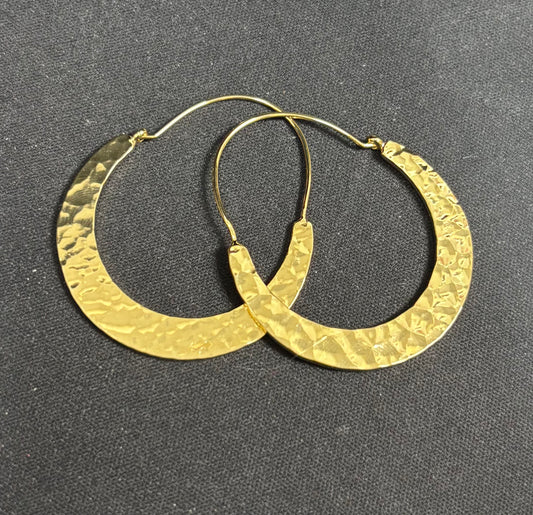 Sophisticated Half Circle Earrings