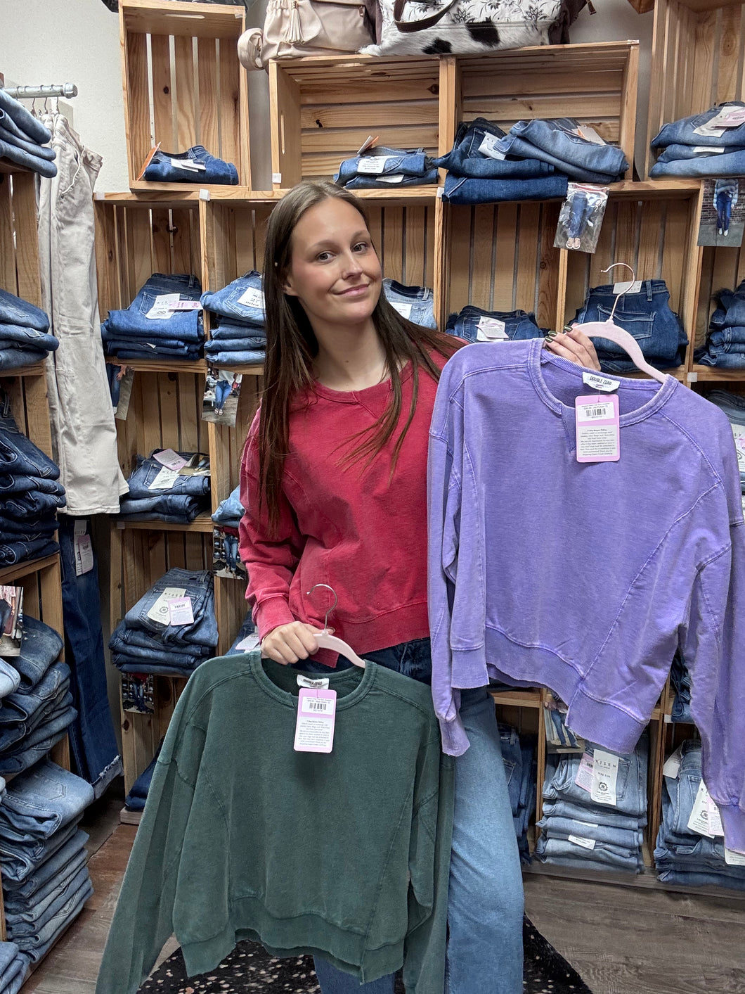 Weekend Wash Crew Neck Sweatshirt