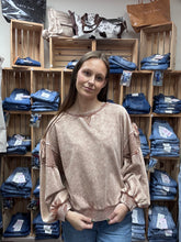 Load image into Gallery viewer, Cottage Charm Mineral Wash Sweatshirt