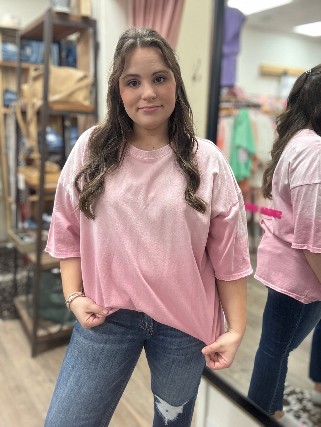 Deep Dye Terry Knit Tee