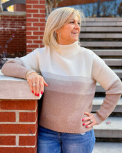 Load image into Gallery viewer, Savanna Color Block Sweater