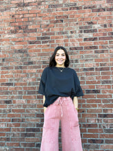 Load image into Gallery viewer, Mineral Washed Terry Knit Pants