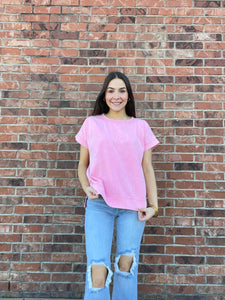 Washed Cotton Summer Tee