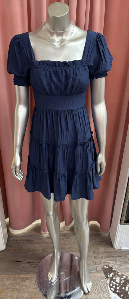 So Sweet Square Neck Mini Dress