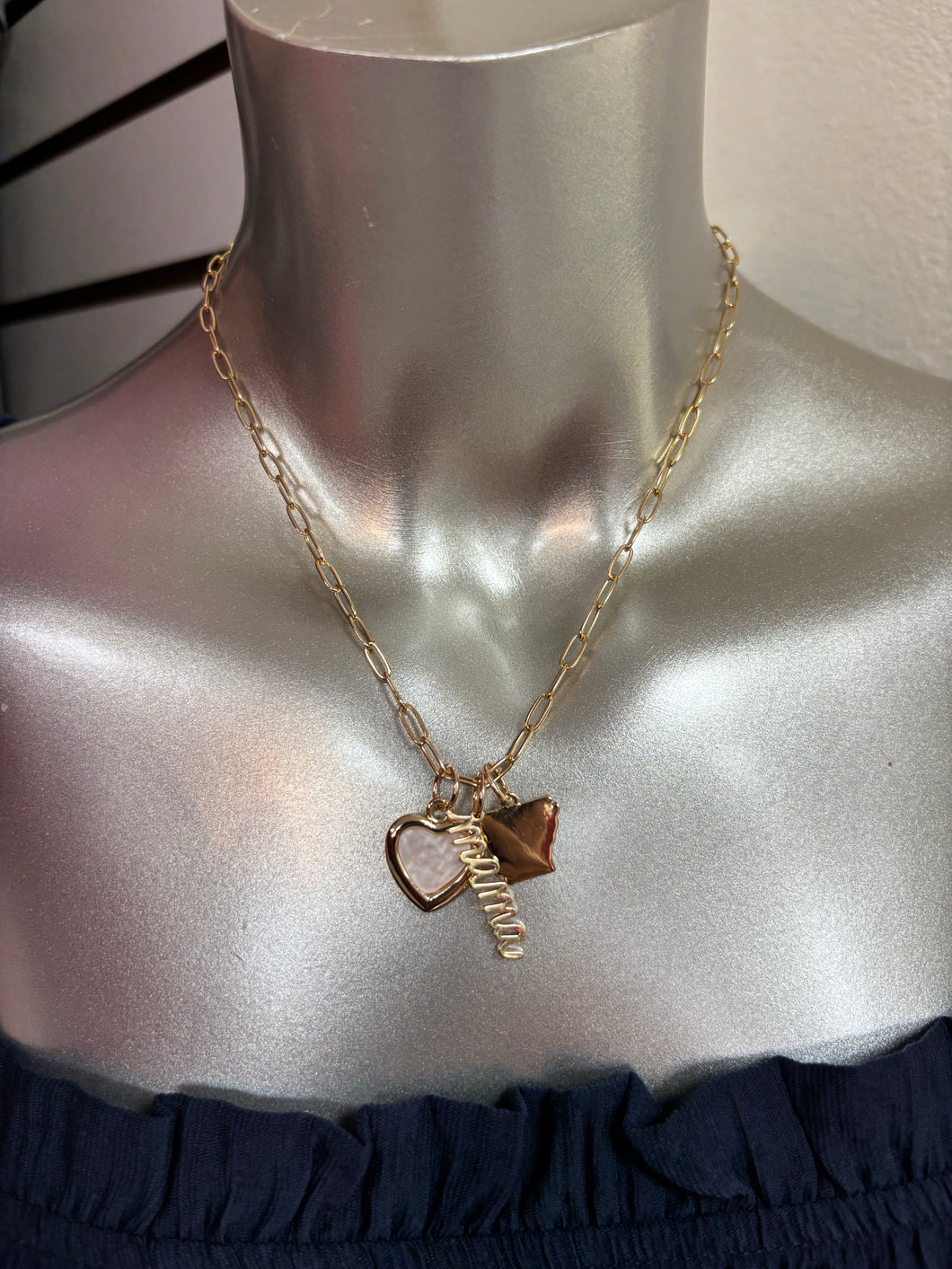 3 Charm Necklace
