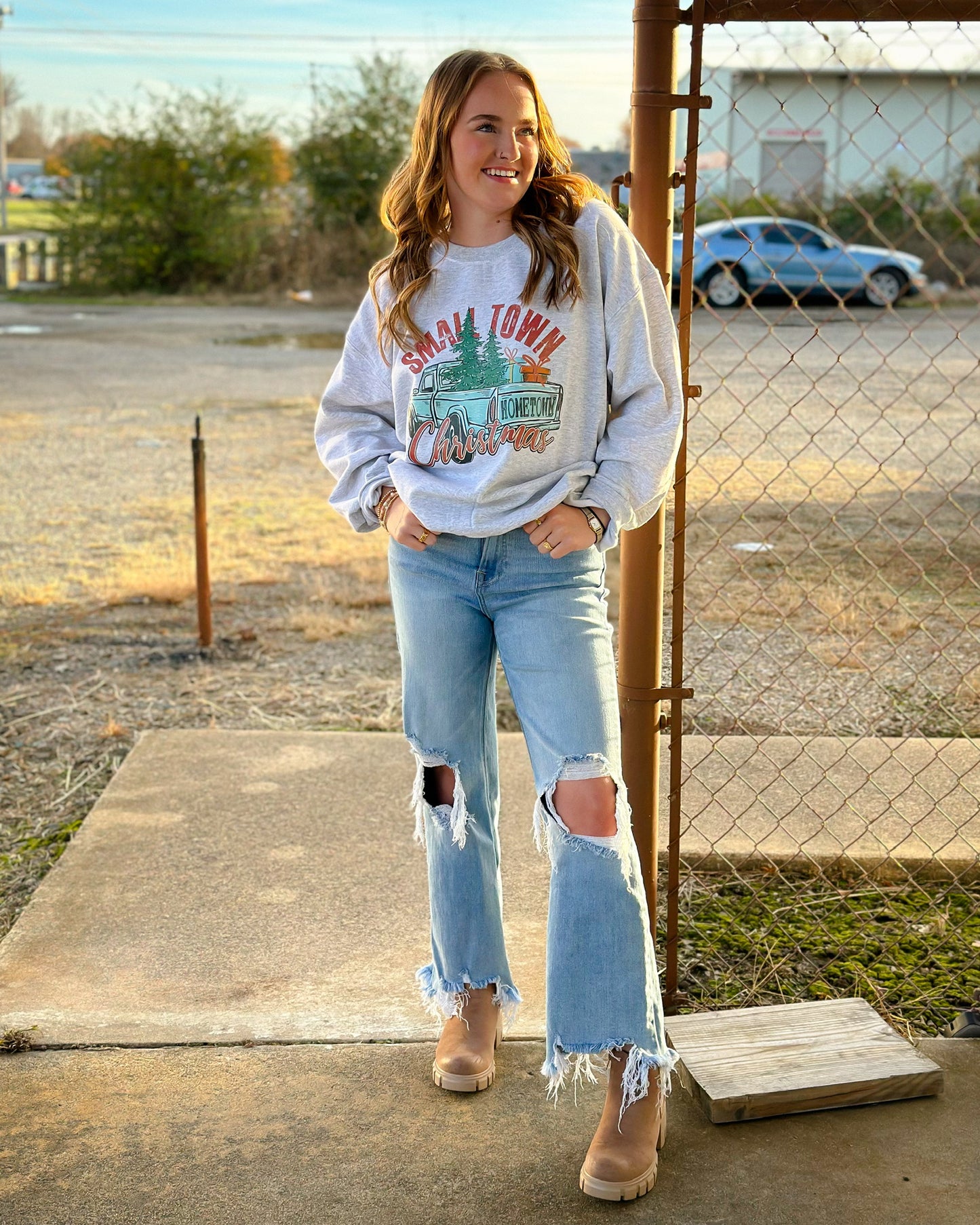 HR Straight Crop Jeans