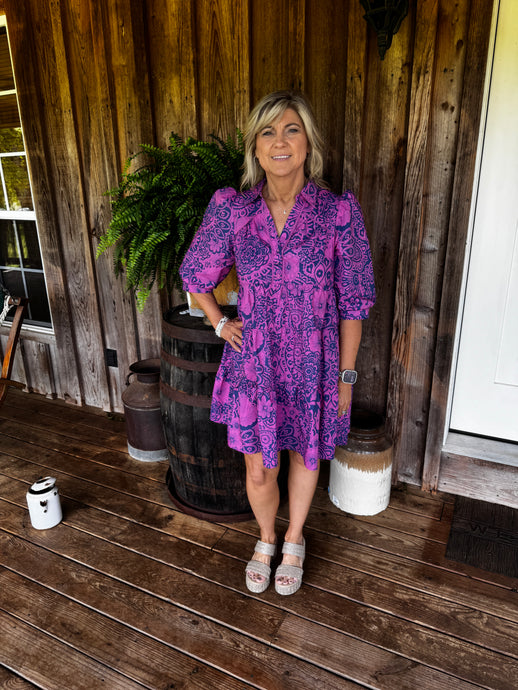 Paisley Bloom Dress