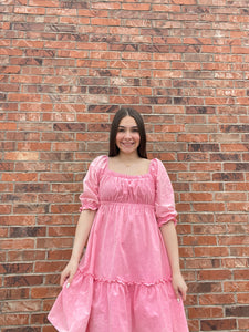 Whitney Corduroy Tiered Dress