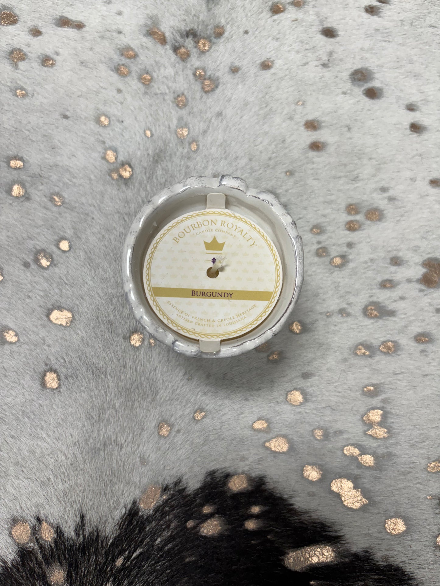 Bourbon Royalty 3 oz Marquis Collection Candle