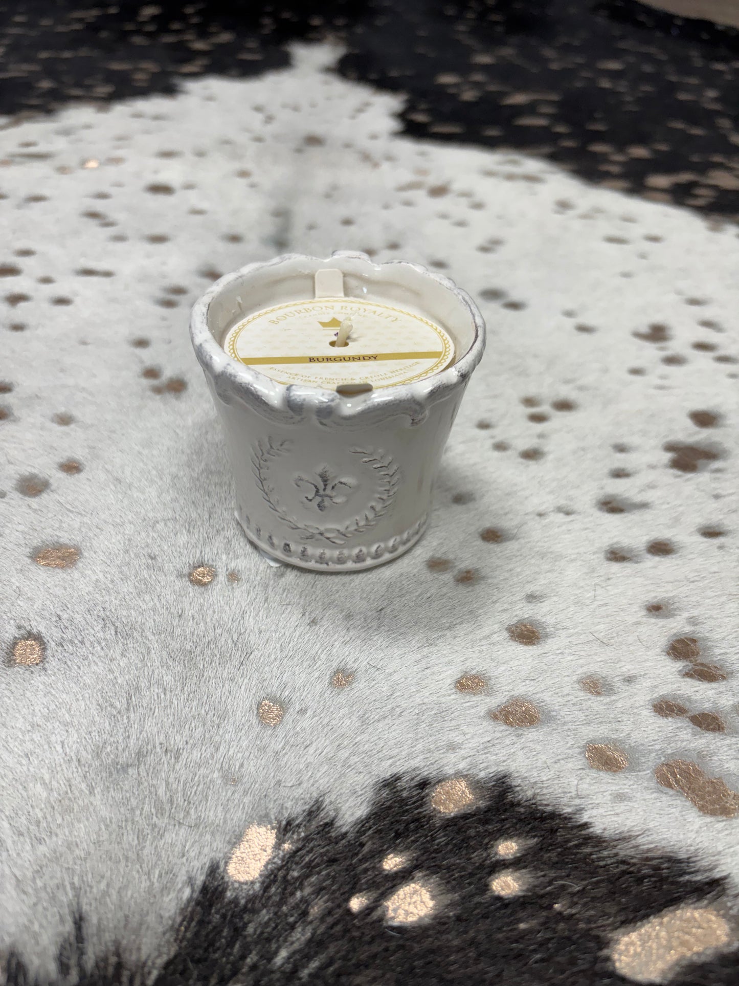 Bourbon Royalty 3 oz Marquis Collection Candle