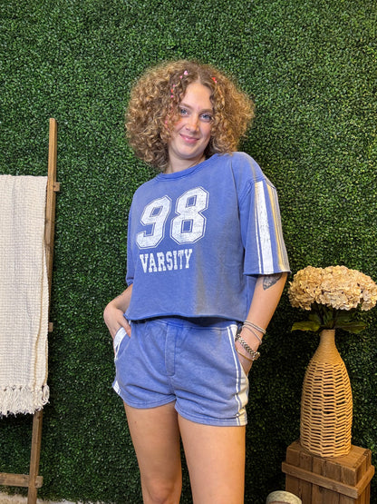 Sweet and Sporty Shorts Set