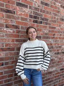 Creekside Cozy Striped Sweater