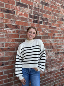 Creekside Cozy Striped Sweater