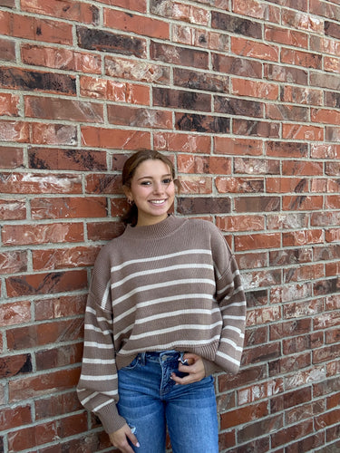 Creekside Cozy Striped Sweater