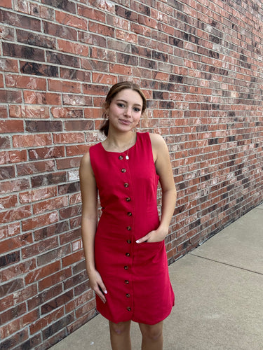 Marlowe Linen Blend Dress