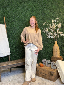 Iris TC HR Crop Wide Leg Jeans