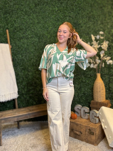 So Fresh Printed Blouse