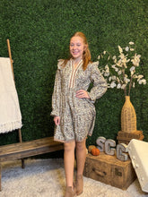 Load image into Gallery viewer, Vintage Woodland Print Dress