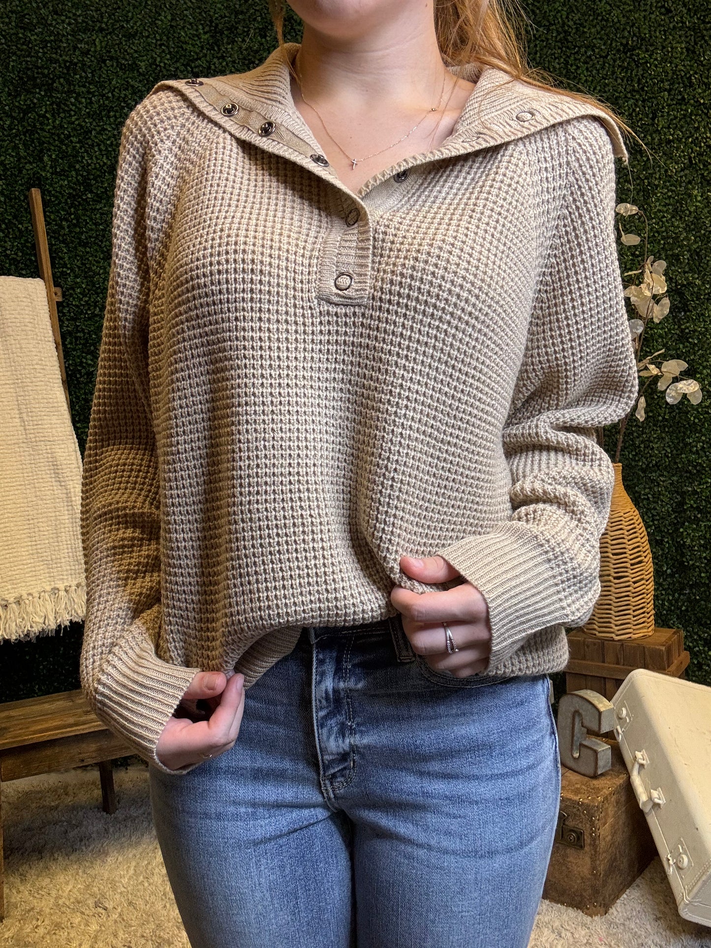 Chilly Mornings Pullover Sweater