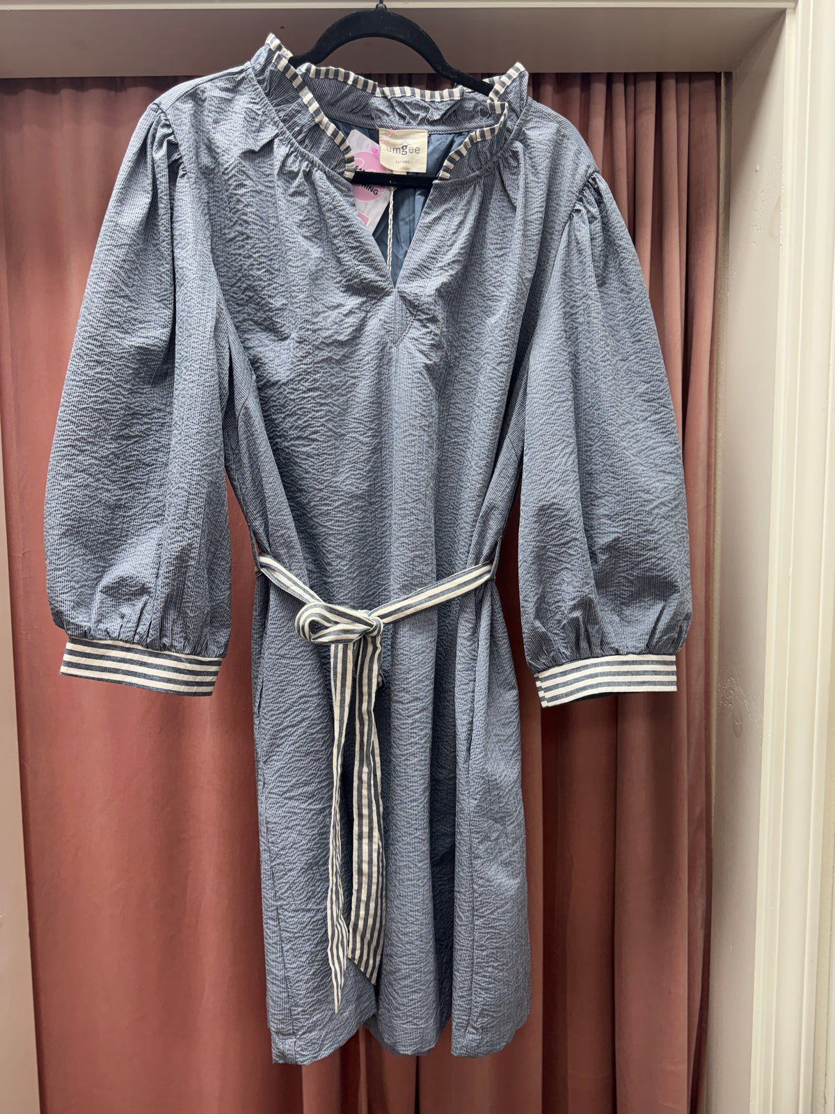 Blue Haven Stripes Dress