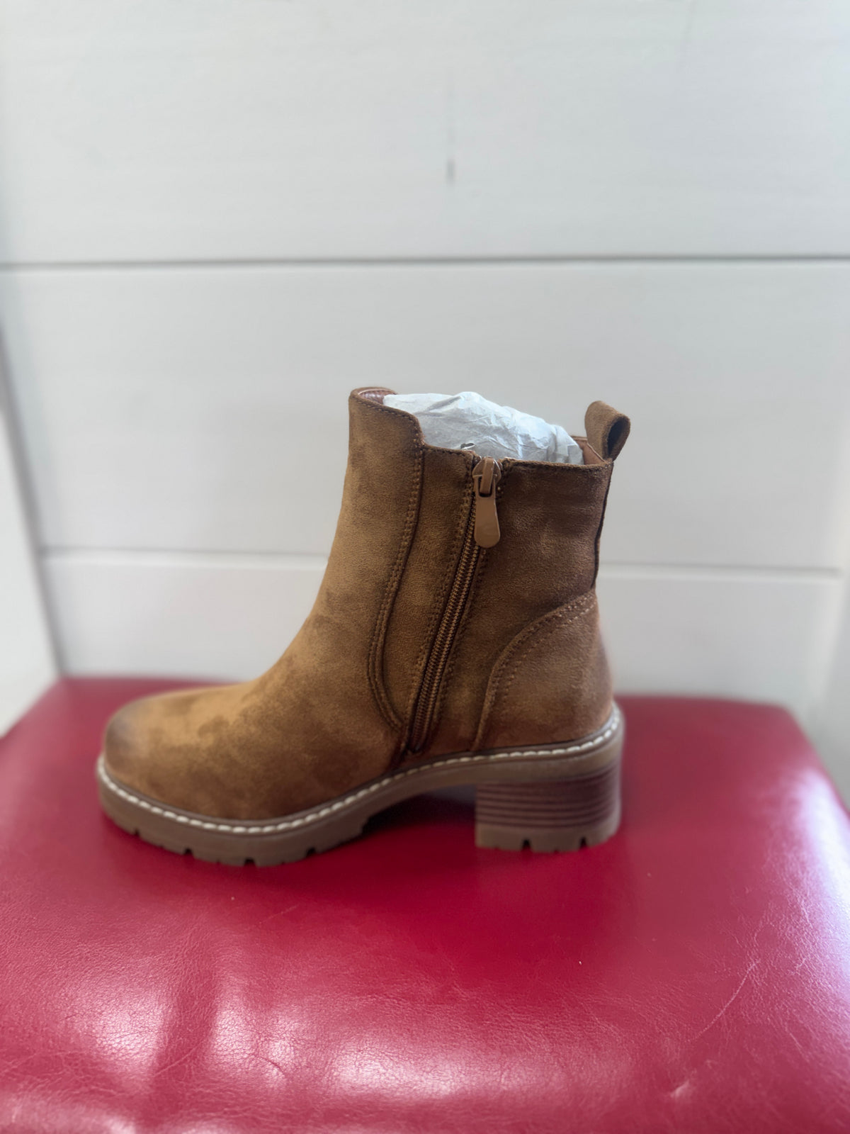 Everlee Suede Bootie