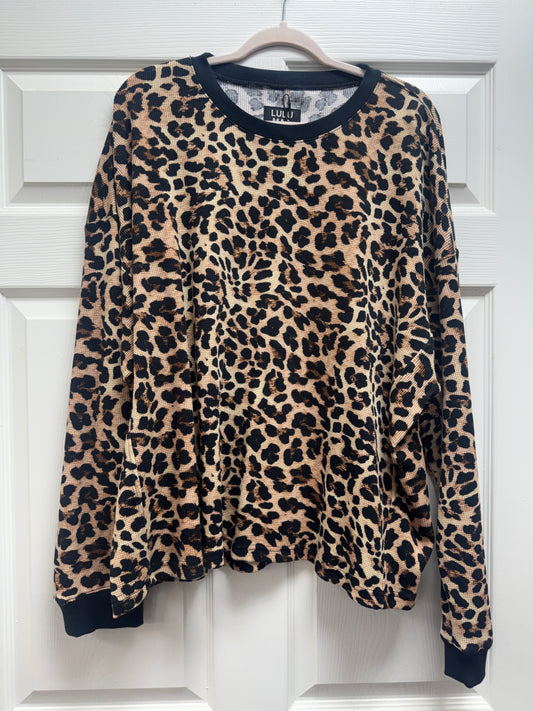 Leopard Lulu Mac Sweatshirt