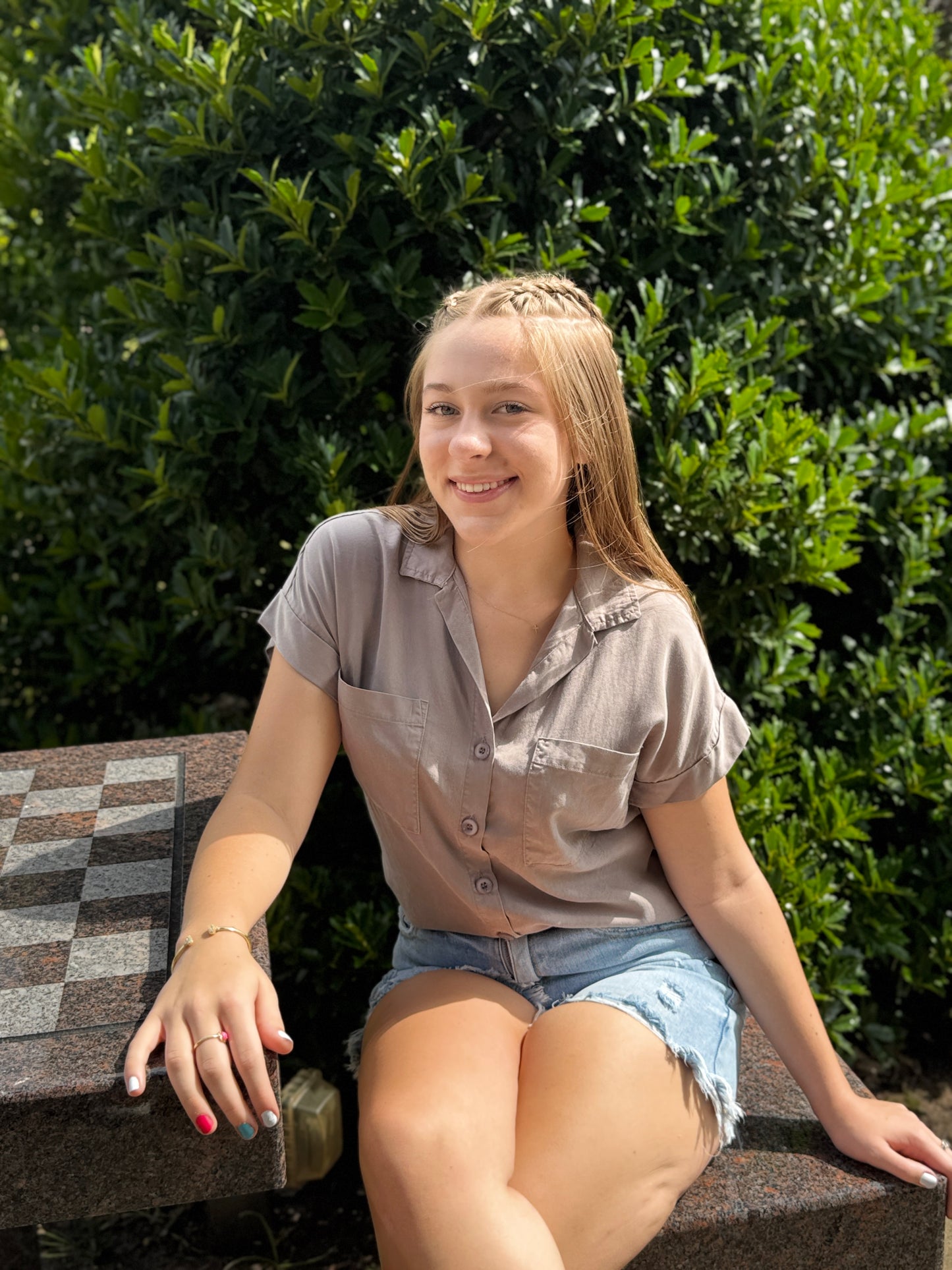 Tencel Button Up Top