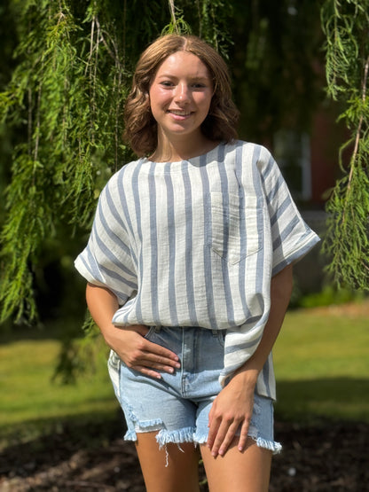 Chateau Stripe Top