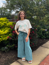 Load image into Gallery viewer, Mineral Washed Terry Knit Pants