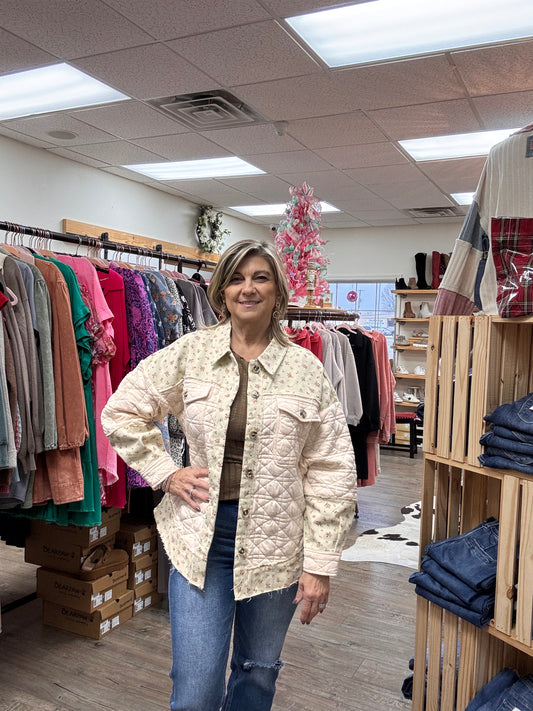 Cozy Cottage Quilted Jacket