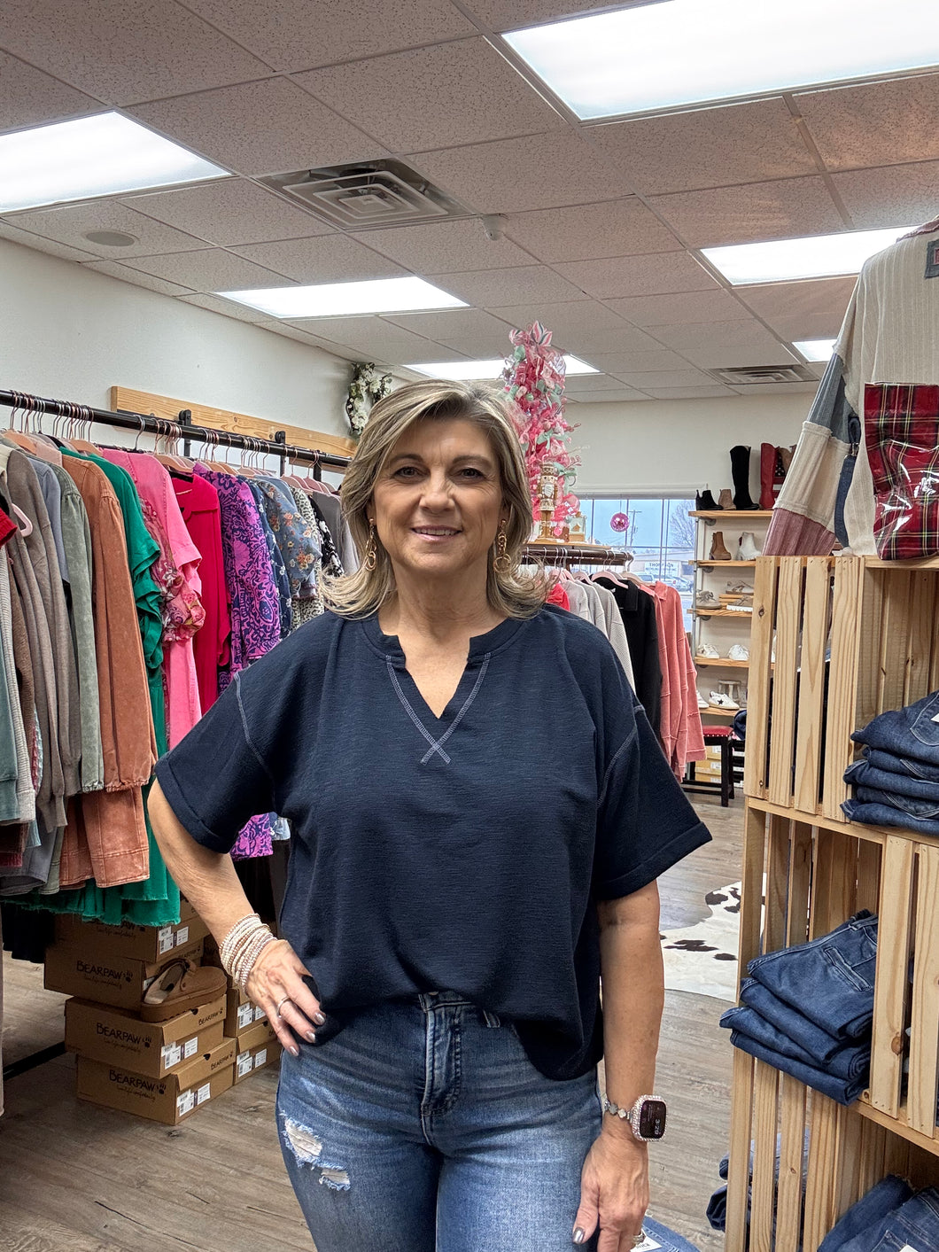 Storybook Stitch Knit Top