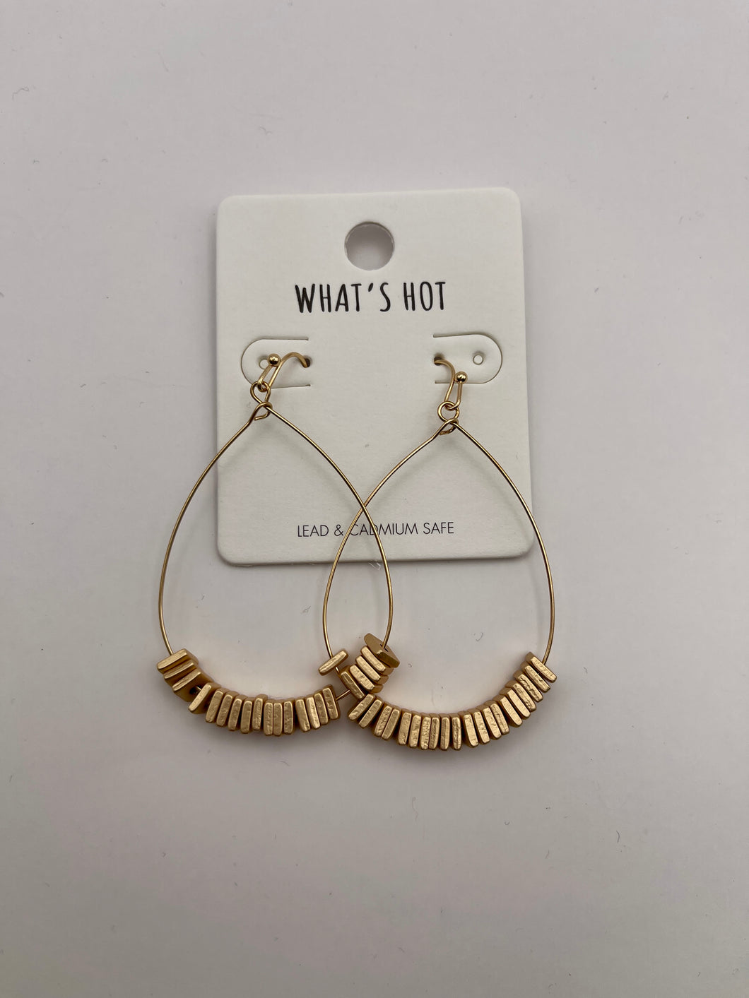 Teardrop Statement Earrings