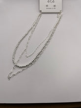 Load image into Gallery viewer, Tri Layered Beaded Chains