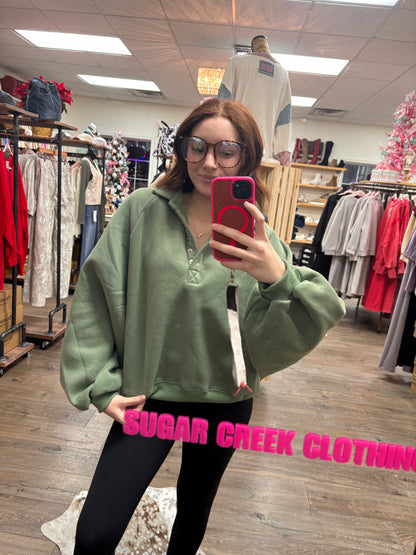 Off The Clock Pullover