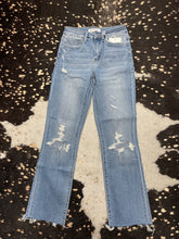 Load image into Gallery viewer, Lani HR Fray Hem Jeans