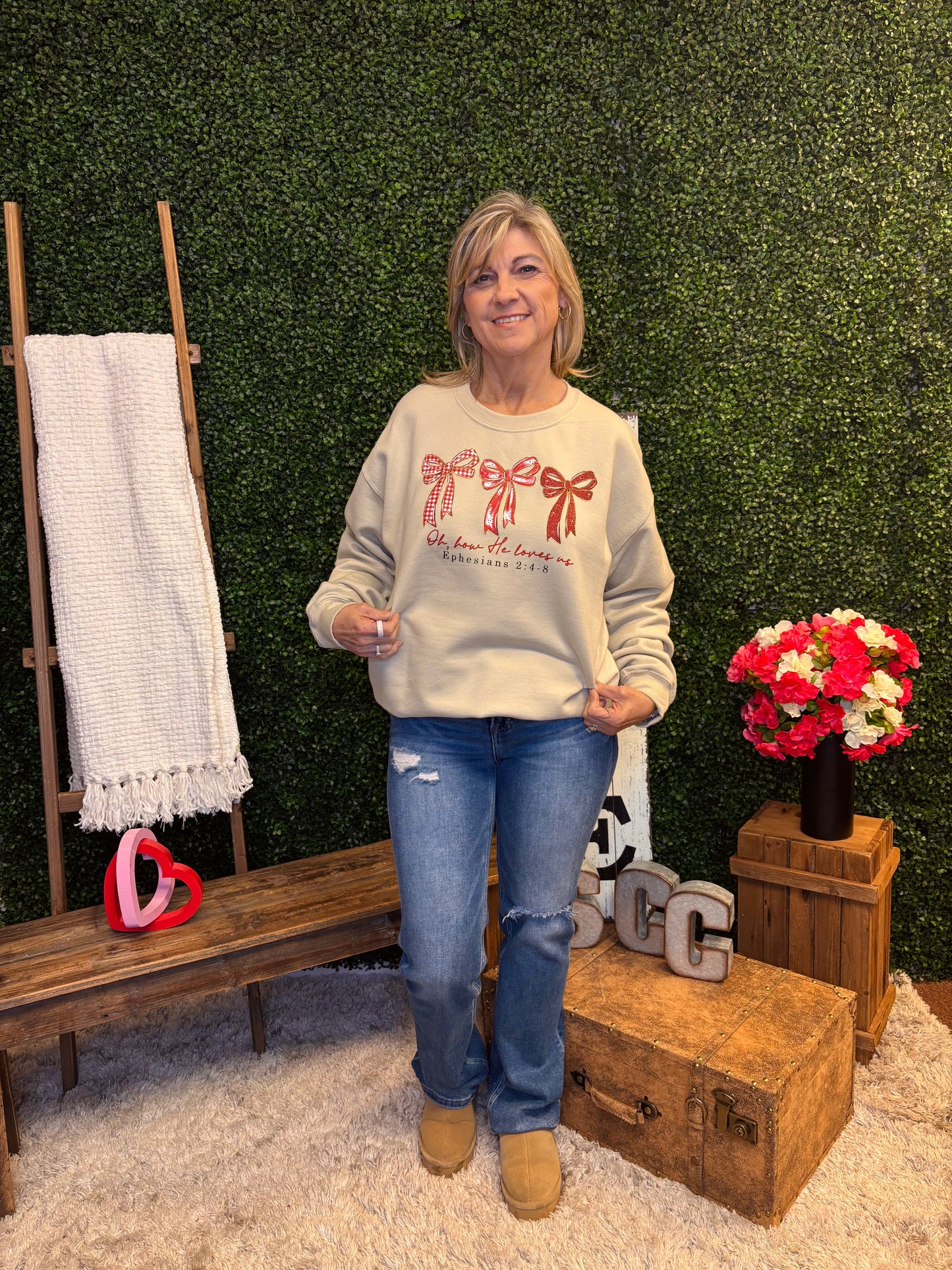 Ephesians 2:4-8 Sweatshirt