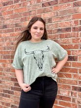 Load image into Gallery viewer, Vintage Longhorn Graphic Tee