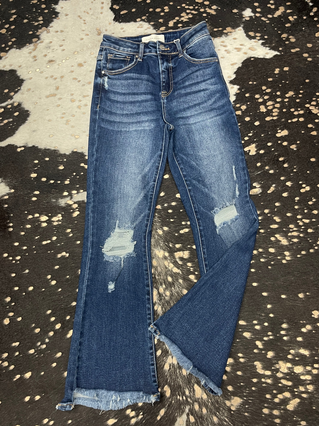 HR-Crop Bootcut Jeans