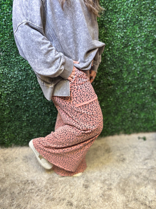 Wild Side Terry Knit Pants