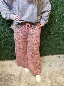 Wild Side Terry Knit Pants