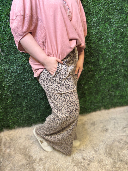 Wild Side Terry Knit Pants