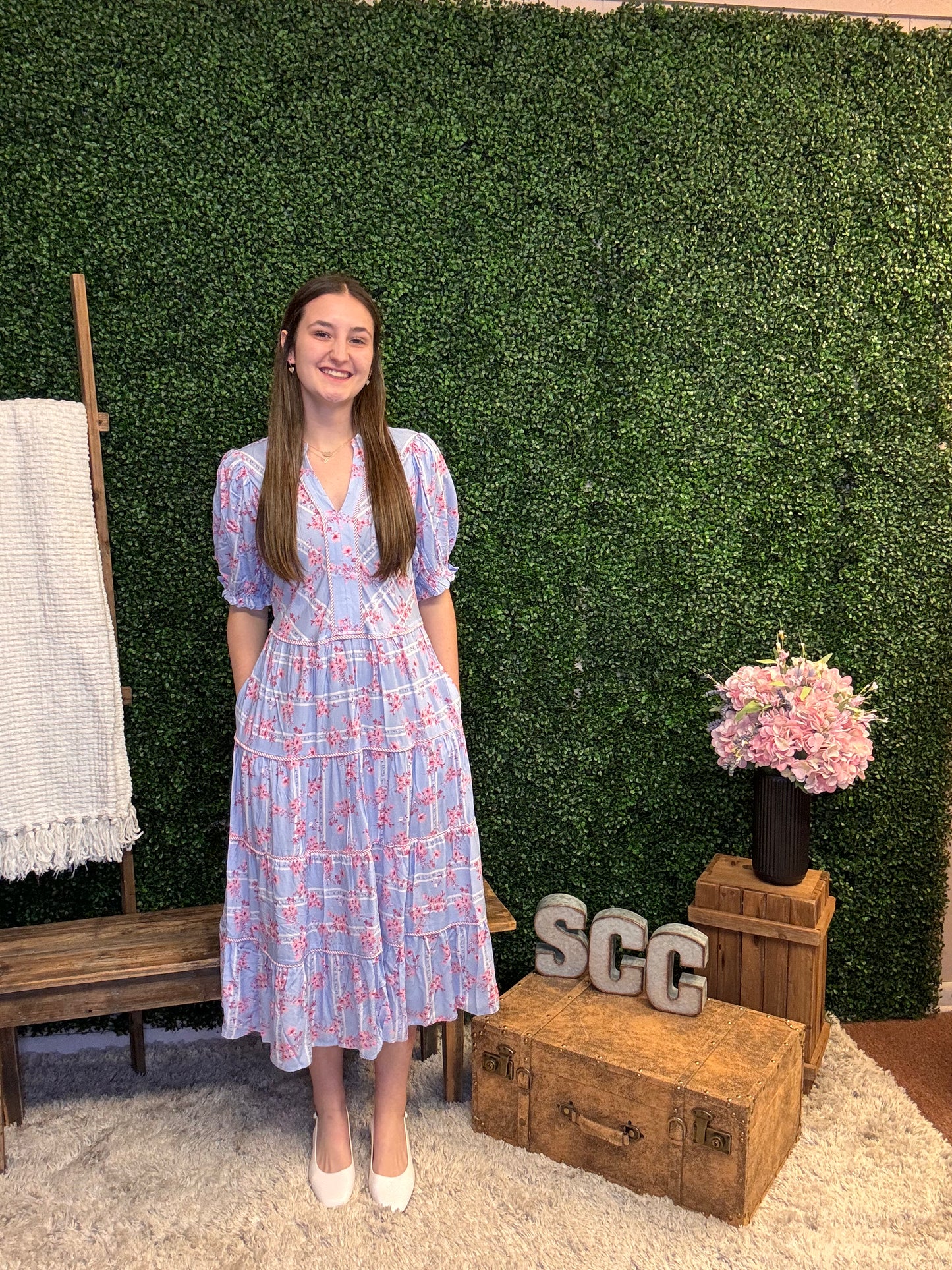 Bloom & Grace Midi Dress
