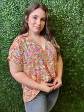 Load image into Gallery viewer, Paisley Promise Printed Top