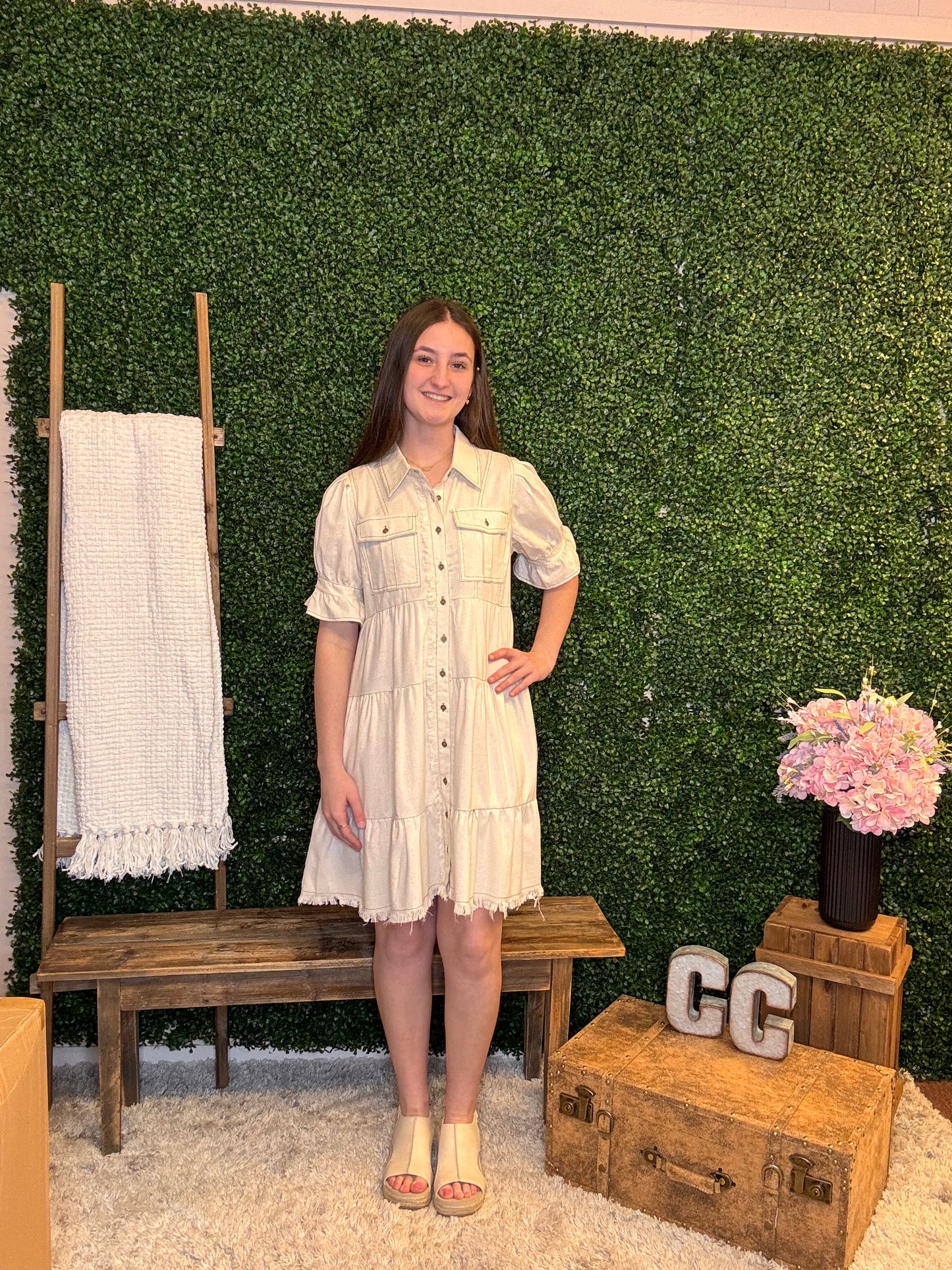 Linen Love Story Dress