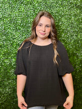 Load image into Gallery viewer, Timeless Touch Puff Sleeve Top