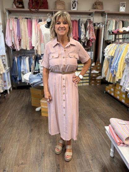 Perfectly Poised Midi Dress