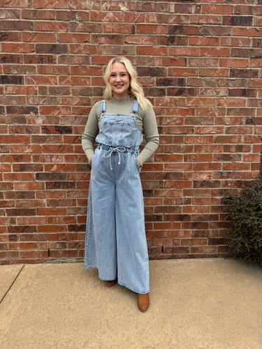 Darling Denim Overalls